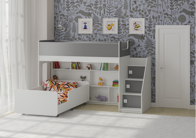 Двухъярусная кровать Легенда 43.3.3