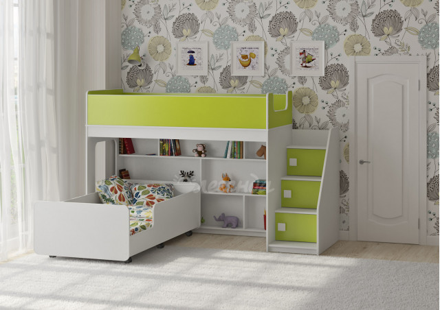 Двухъярусная кровать Легенда 43.3.3