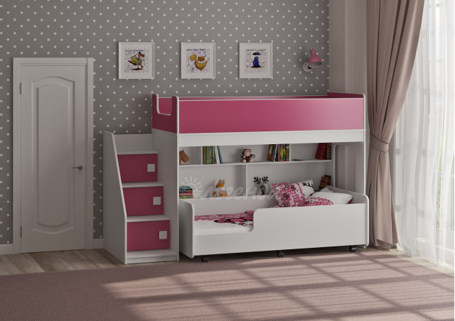 Двухъярусная кровать Легенда 43.3.3